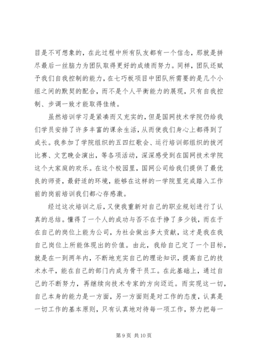 国网培训心得体会6篇.docx