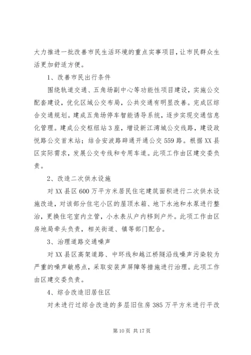 市容环境综合建设行动计划.docx