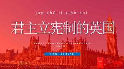 英国君主立宪制通用PPT课件