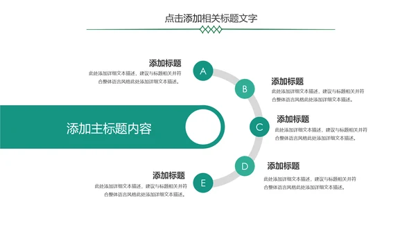 简约金融银行理财中国农业银行PPT模板