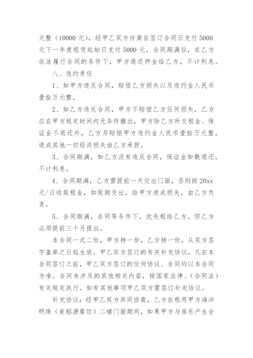 商铺门面租赁合同.docx