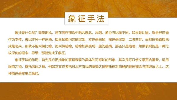 初中语文茅盾《白杨礼赞》PPT教学课件