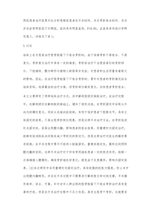 股骨粗隆下不愈合骨折治疗观察.docx