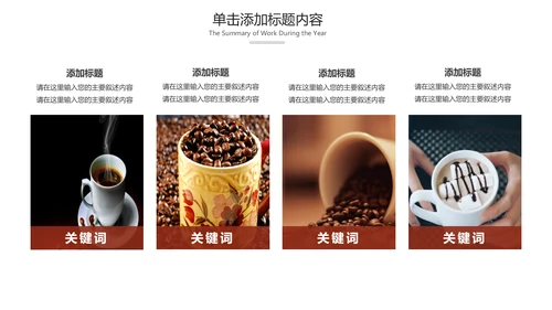 下午茶西餐厅休闲咖啡厅介绍咖啡介绍PPT模板