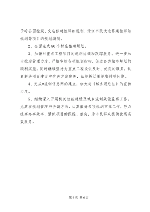 市规划局建设上半年工作总结.docx