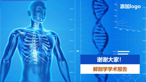 人体奥秘医学解剖学学术论文通用PPT模版