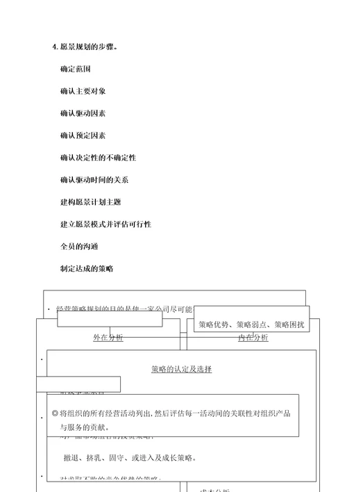 企业策略经营计经营策略与经营计划展开