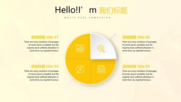 橙色公司产品介绍宣传通用PPT动态模板