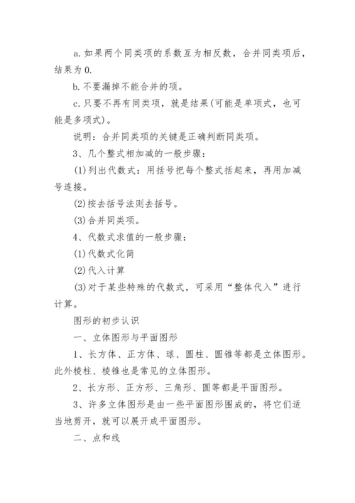北师大版初一下册数学知识点复习总结2022.docx