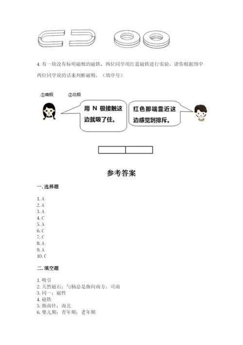 教科版二年级下册科学知识点期末测试卷【word】.docx