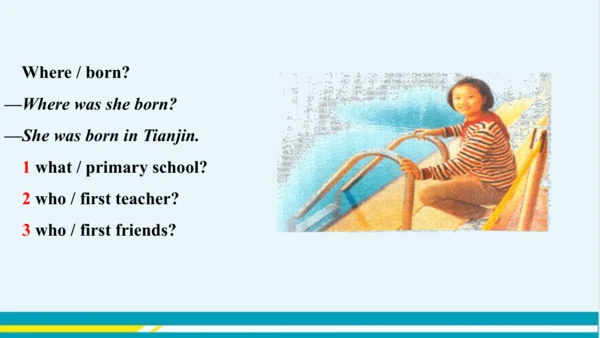 Module 7 Unit 3 教学课件-外语教研版中学英语七年级下