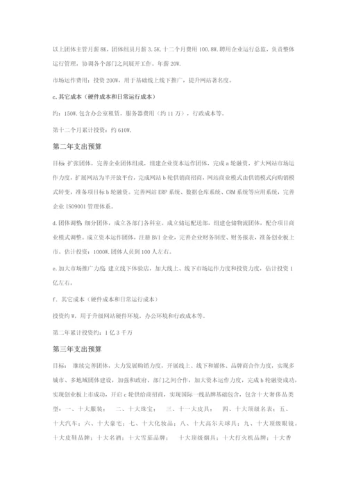 奢侈品网站优质项目专项策划专业方案.docx