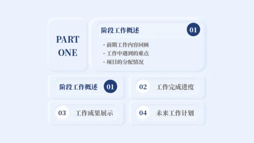 新拟态风工作汇报总结通用PPT模板