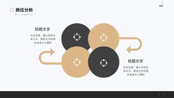 黑金岗位竞选PPT模板