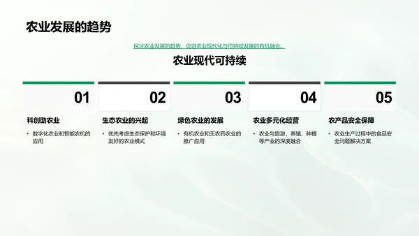 农学与绿色农业
