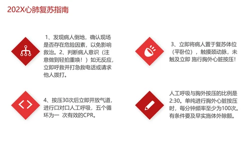 急救培训PPT模板