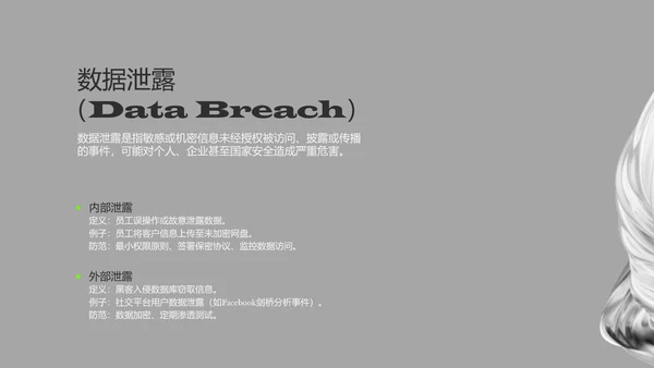 灰绿色酸性流体网络安全教育PPT模板