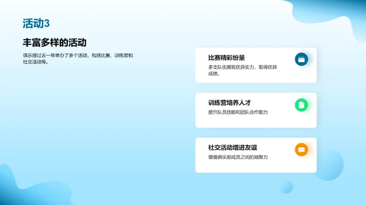 体育俱乐部年度庆典