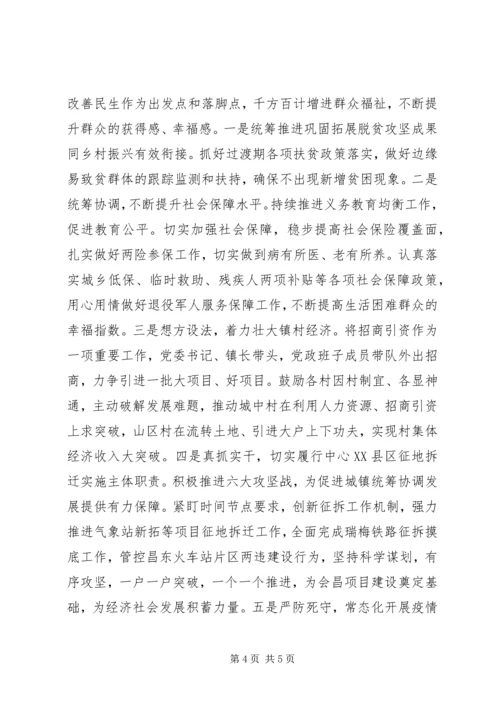 乡镇某年发展规划.docx