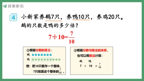 新人教版数学五年级下册4.5  分数与除法(2)课件