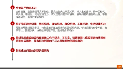 从严治党党的问责条例解读PPT课件