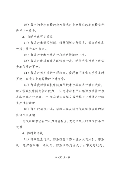 消防工程维保计划书 (5).docx