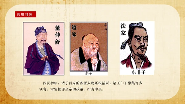 大统一的汉朝历史教学PPT课件