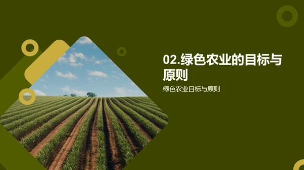 绿色农业的可持续发展
