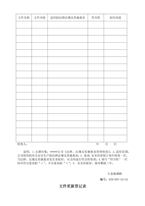 标准化记录全套表格.docx