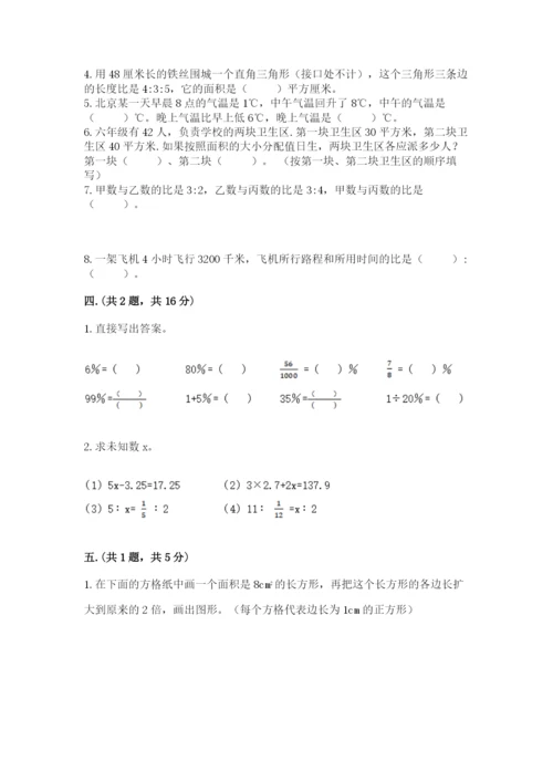 苏教版六年级数学小升初试卷【达标题】.docx