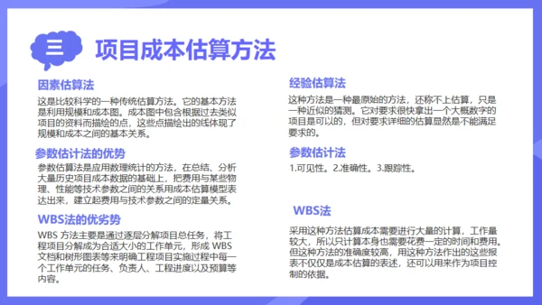 商业项目成本管理通用PPT模板