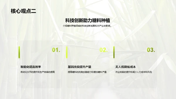 糖料种植的科技革命
