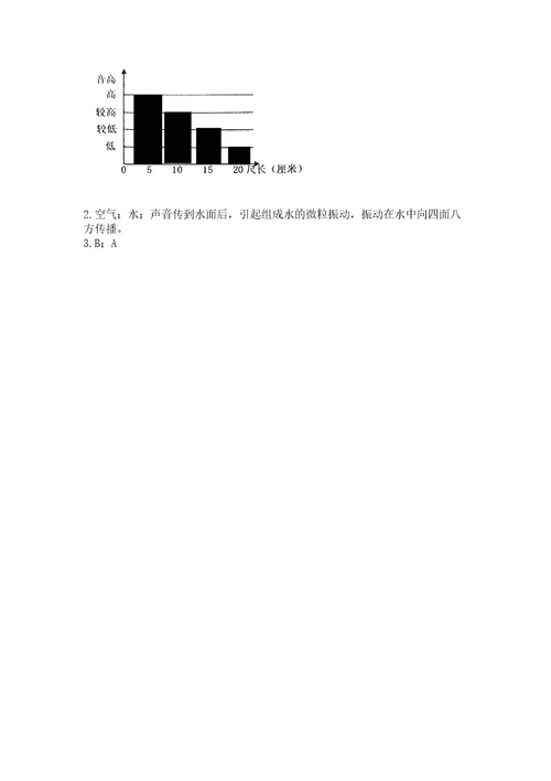 最新教科版四年级上册科学期末测试卷附参考答案（典型题）