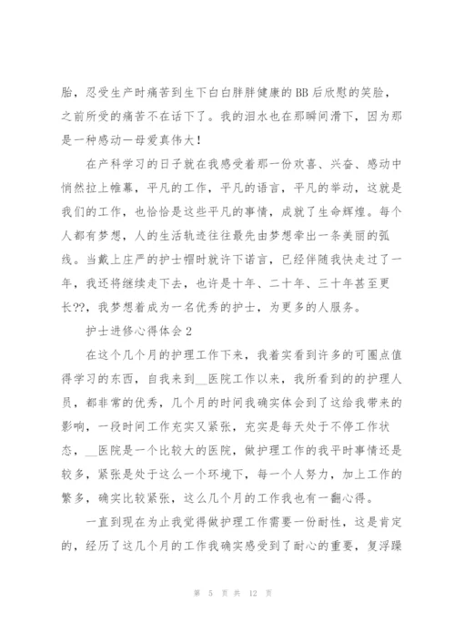 护士进修心得体会篇.docx