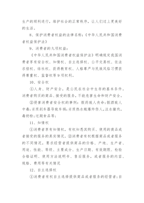 人教版八年级下册政治知识点.docx