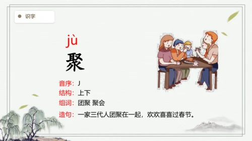 【2024秋季学期】11.一块奶酪  生字识记课件