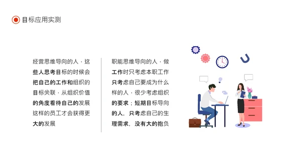 目标同向精准管理成功原则动态通用PPT模板