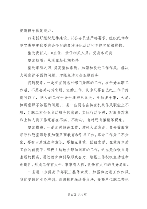先教育活动问题的整改方案.docx