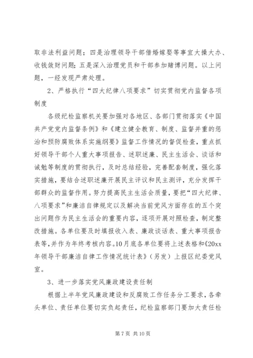 纪委党风室工作计划 (4).docx