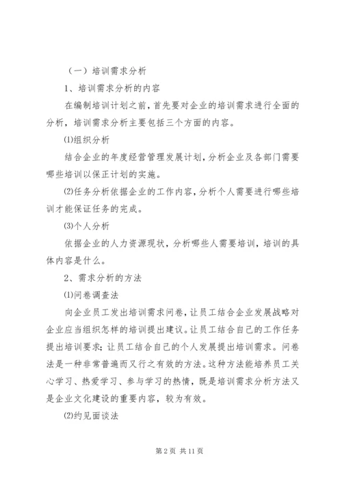 物业人员培训计划.docx