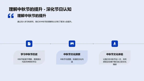 中秋节文化深析PPT模板