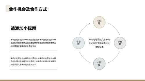 商务扁平风地产物业管理商业计划书PPT模板