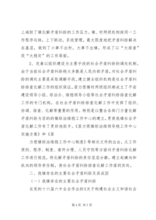 余庄小学重大矛盾纠纷排查化解工作 (2).docx