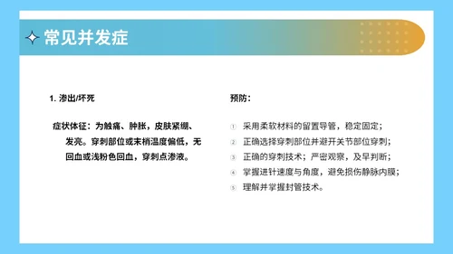 静脉留置针的护理课件蓝色简约医院护士浅静脉留置针的应用与维护医疗PPT模板