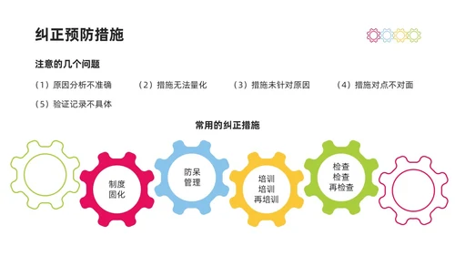 彩色商务简约水彩PDCA循环工作方法培训PPT课件pdca