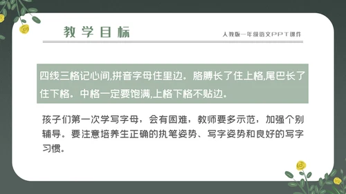 拼音字母的读音PPT课件