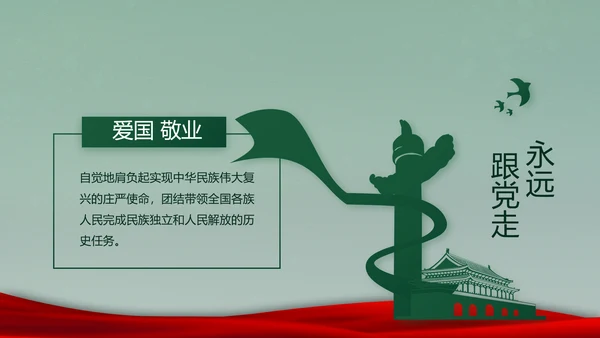 迷彩风入伍部队训练心得体会动态PPT