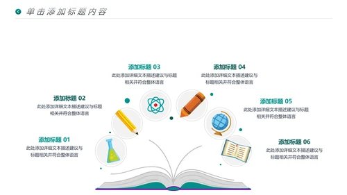 公开课读书阅读教育课件教师说课PPT模板