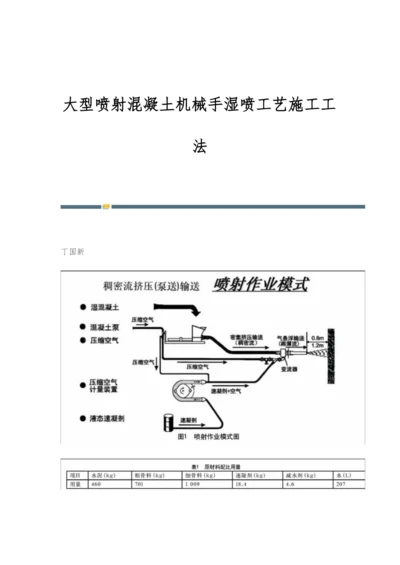 大型喷射混凝土机械手湿喷工艺施工工法.docx