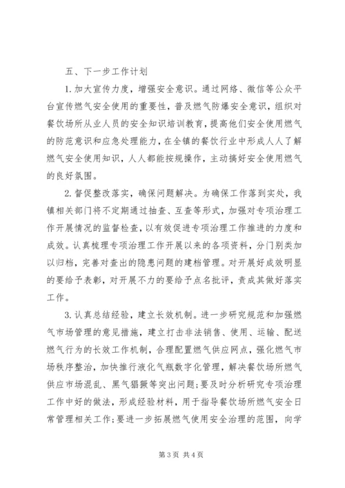 乡镇城镇燃气专项治理工作总结.docx